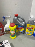 Cleaning Lot (P) *Most bottles at least half full*
