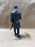 Union Army Civil War Officer Holding Coffee