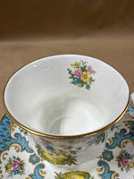 Queens Bird And Floral Fine Bone China Teacup And Saucer