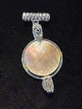 Large Ornate Pendant with Shell Accents