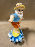 Surfing Santa Claus
