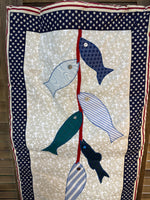 Americana Fish Wall Hanging
