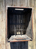 Vintage Wooden Milk Crate