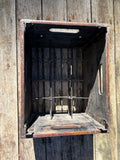 Vintage Wooden Milk Crate