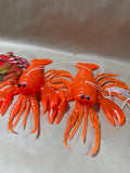 Lobster And Crab Toy Lot