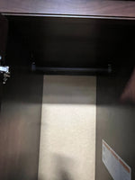 Particle Board Armoire/Closet Cabinet **AS IS**READ DESCRIPTION CAREFULLY**