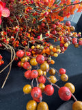 Assorted Lot of Autumn Faux Florals & Picks