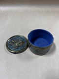Bautista Cast Metal Mermaid & Koi Lidded Trinket Box