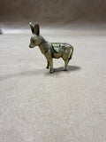 Mini Brass Donkey Figurine