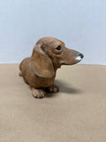 Brown Dachshund Figurine By Sandra Blue *** READ DESCRIPTION ***