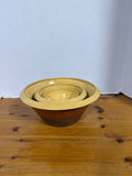 Wisconsin Pottery Mixing Bowls - Set Of 3