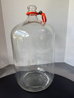 Mexican Glass Carboy with Handle (2 AVAILABLE—PRICED INDIVIDUALLY AT $25 EACH)