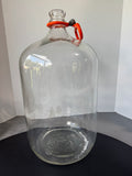 Mexican Glass Carboy with Handle (2 AVAILABLE—PRICED INDIVIDUALLY AT $25 EACH)