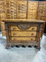 Vanguard Furniture Carved Three Drawer Dresser ***HEAVY ITEM***