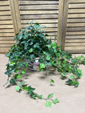 Artificial Ivy In Floral Asian Inspired Ceramic Pot