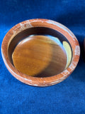 Small Artisan Inlayed Wooden Bowls (2)