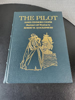 (D) 1968 Easton Press The Pilot Illustrated Collector’s Edition Leather Bound Hardcover Book