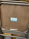 Samsonite Futura Green Folding Card Table with (4) =folding Chairs