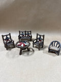 Miniature Outdoor Table And Chairs Set