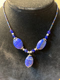 Blue Beaded Necklace