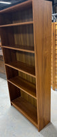 Particle Board Bookcase with Teak Veneer