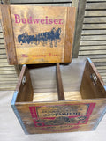 Anheuser - Busch Budweiser Vintage Wooden Crate