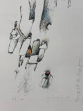“Growing with the Strange Person” Print by Witold Kaczanowski; Signed & Numbered (69/100)