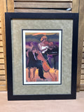 String Trio Seriolithograph Print by Steve Bloom; Signed & Numbered (1281/2250)