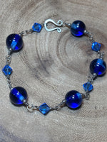 Blue/Silver Bracelet