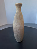 Gold Textured Ceramic Cut Out Vase