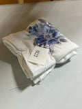 Kay Dee Designs White Dish Towels with Blue flower, 2 pc