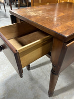 Drop Side End Table with Drawer