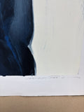 (A) Black Iris Print by Cynthia Nartonis; Signed & Numbered * PRINT ONLY/NO FRAME