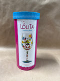 Life Is A Beach Lolita Wine Glass With Case