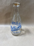 Peltons Farm Dairy Monticello, NY Milk Bottle