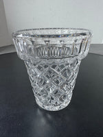 Bohemia Waterford Style Crystal Flower Pot Vase