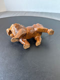 Wooden Roaring Lion