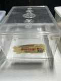 Plastic Storage Bin Lot D