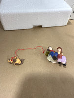 (G) Dept 56 Heritage Village CHRISTMAS AT THE PARK Set of 3