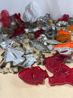 Assorted Lot Of Cookie Cutters — 61 Pieces
