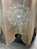 Bohemian Style Lightweight Hexagon Side Table