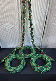 4-Piece Farmhouse Style Felt Christmas Decor