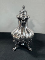 (B) Reed & Barton MCM Vintage Winthrop Silver Plate Teapot