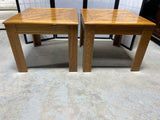 Pair of Oak End Tables