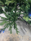 7.5FT Miles Fir LED Pre-Lit Christmas with Box AS IS (READ DESCRIPTION CAREFULLY)