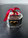 Heart Tea Caddy Trinket Box Colonial Williamsburg Lenox Kirk Stieff Ornament