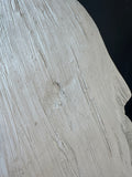 XL Textured White Sitting Zen Buddha AS IS (READ DESCRIPTION CAREFULLY)