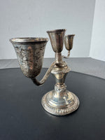 Frank M. Whiting & Company 2-Piece Weighted Sterling Silver Candelabra