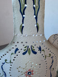 Pair of Villeroy & Boch Punched Metal Candle Luminaries (A)