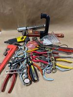 Lot Of Assorted Tools With DeWALT Bag